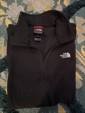 The North Face Men’s Quarter Zip Fleece Black XXL